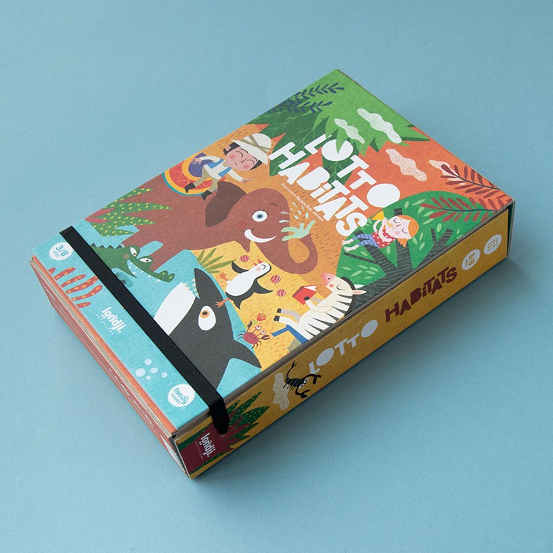 Jeu de loterie illustré